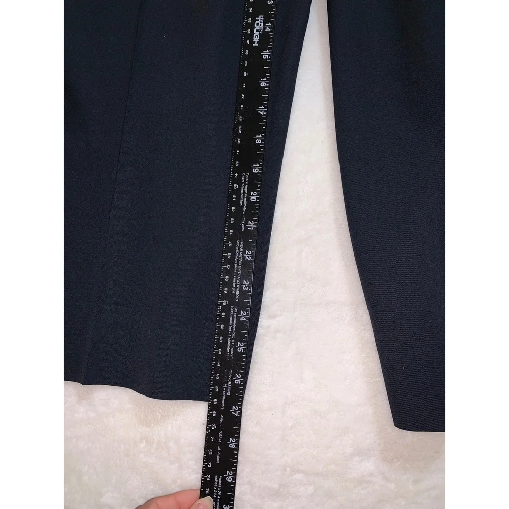 Brooks Brothers Madison Mens‎ Black Wool Blend Dress Pants W44 L32 Classic